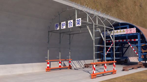 栾川县隧道施工动画制作公司 - 隧道施工工艺和施工方法 - 隧道施工汇报动画视频 - bim 工程施工动画